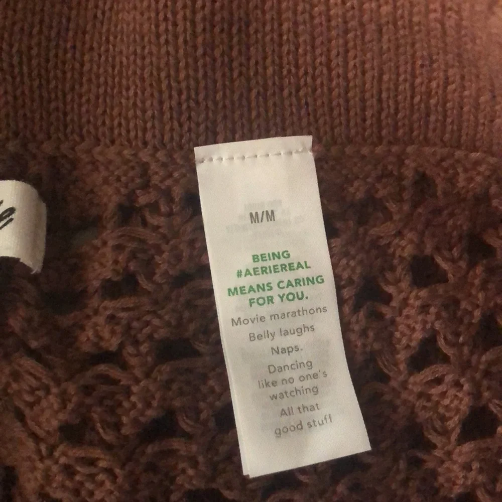 NWT Aerie Crochet Vacay Pant size M - Picture 7 of 11